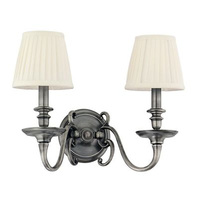 Charleston 2-Light Wall Sconce by Hudson Valley Lighting - Starlight Lighting USA and Canada